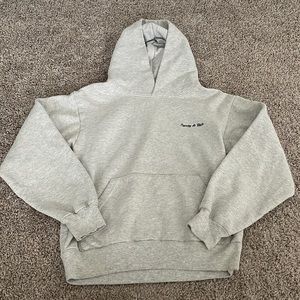 Sporty & Rich Classic Embroidered Logo Hoodie
